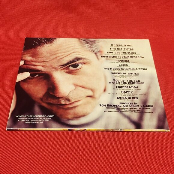 Chuck Cannon Symphony of Scars CD 2012 Signed - Picture 4 of 8